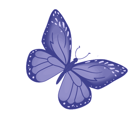 Mariposa izquierda